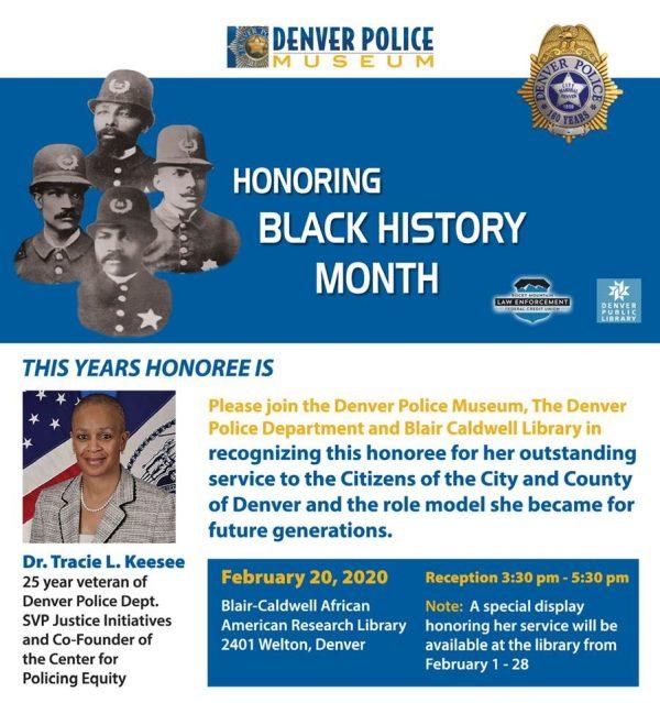 Honoring Black History Month - Denver Police Museum